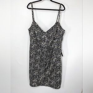 NWT TEEZE ME Animal Print Spaghetti Strap Dress